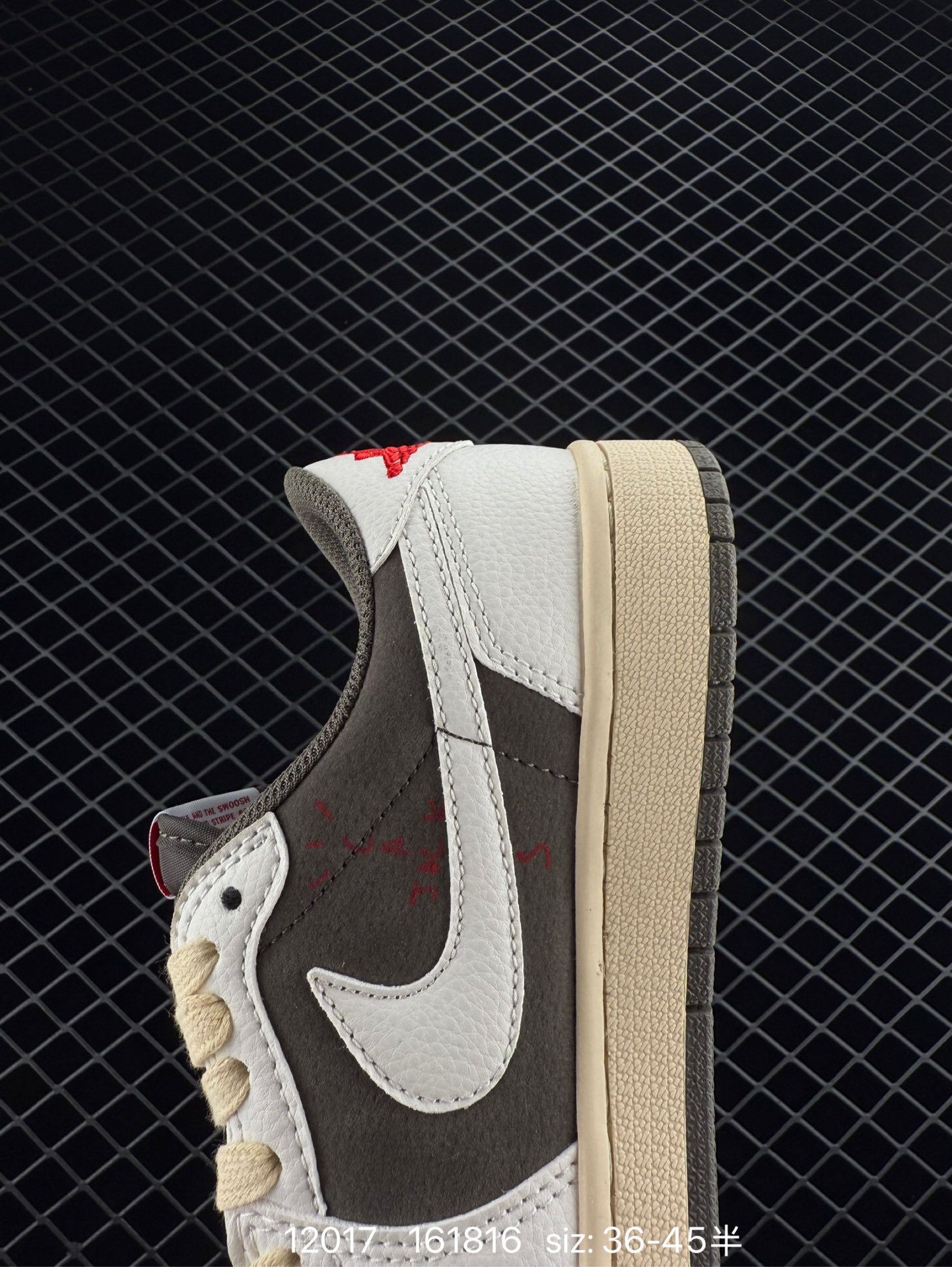 Travis Scott x Nike Air Jordan 1 Low Golf SP”Neutral Oliv”